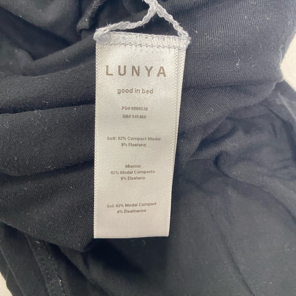 lunya Black Stretch Leggings Size S - Picture 6 of 8